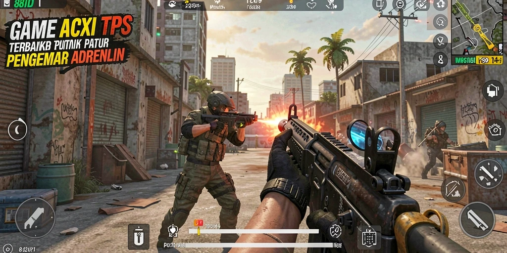 Tampilan gameplay menarik dengan aksi menegangkan di 88ID.