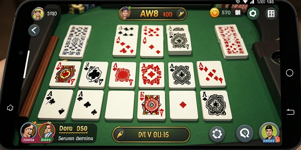 Screenshot gameplay Domino yang menarik dan seru.