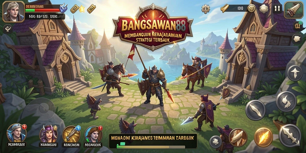 Gambaran menarik dari gameplay SLG BANGSAWAN88 yang seru.