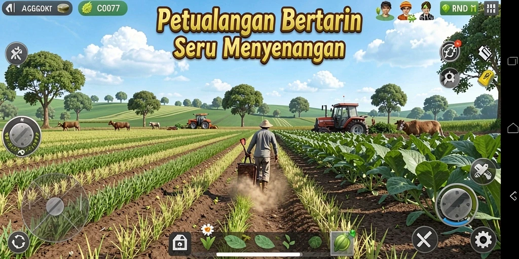 Gameplay seru dan menyenangkan di dunia pertanian C0077.