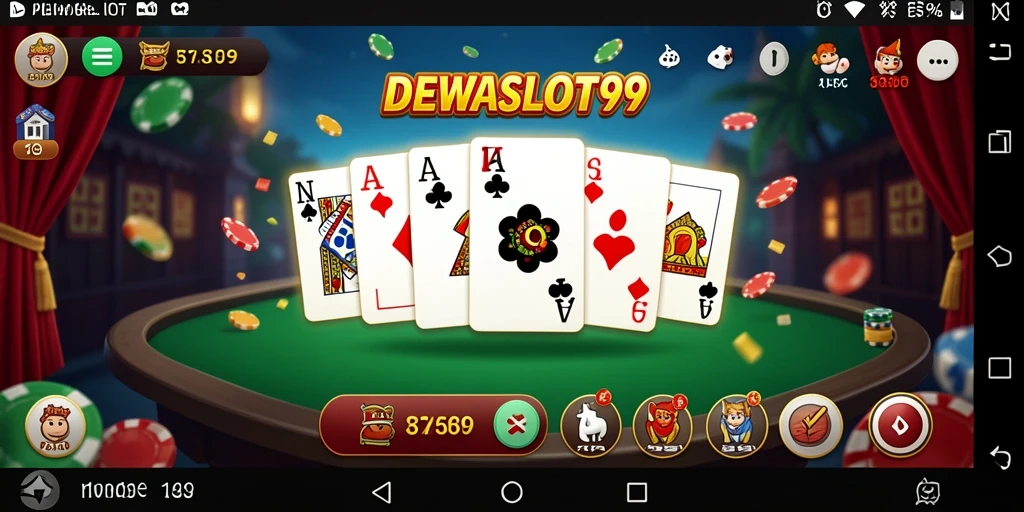 Tampilan gameplay seru dari DEWASLOT99 yang penuh strategi.