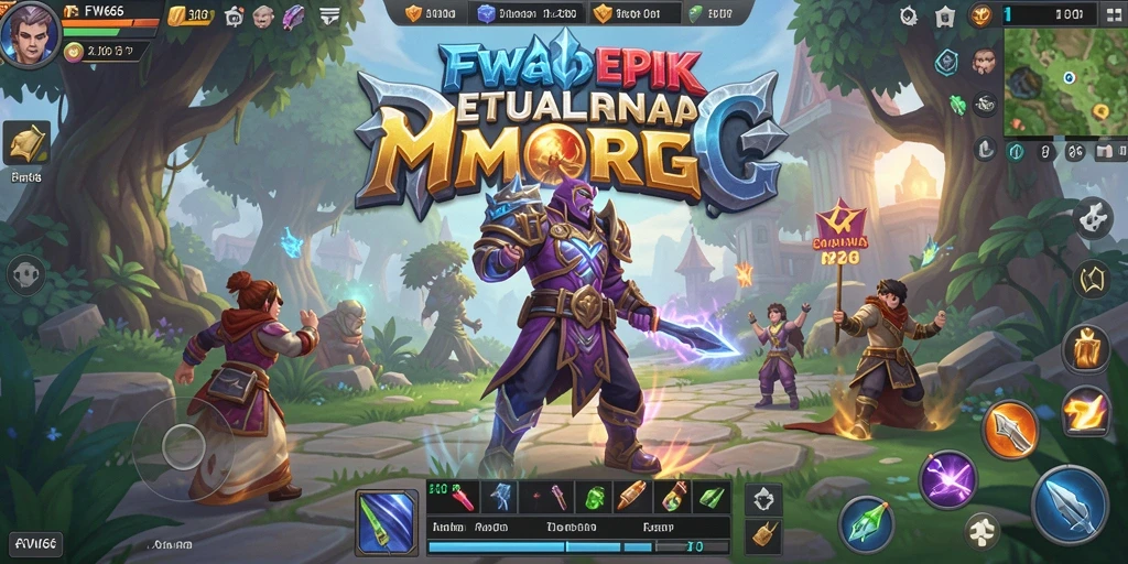 Tampilan gameplay <strong>FW66</strong> yang mengesankan dalam dunia MMORPG.