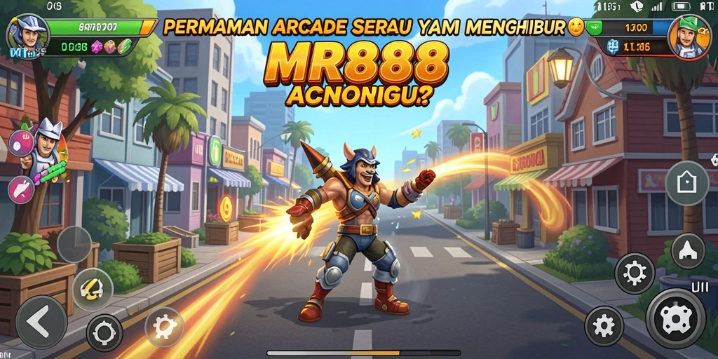 Gameplay seru dan menantang dari MR888 dalam genre Arcade.