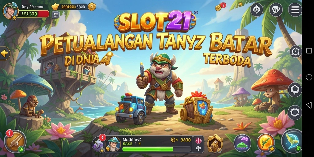 Tampilan gameplay SLOT21 yang memukau dalam dunia terbuka.